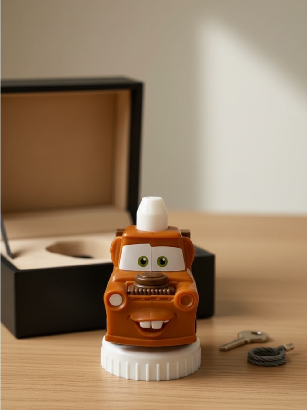 EUC - Good To Grow Disney Cars Mater Tow Truck Juice Toppee